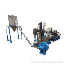 PE PP Granules Pelletizing Machine For Waste Plastic